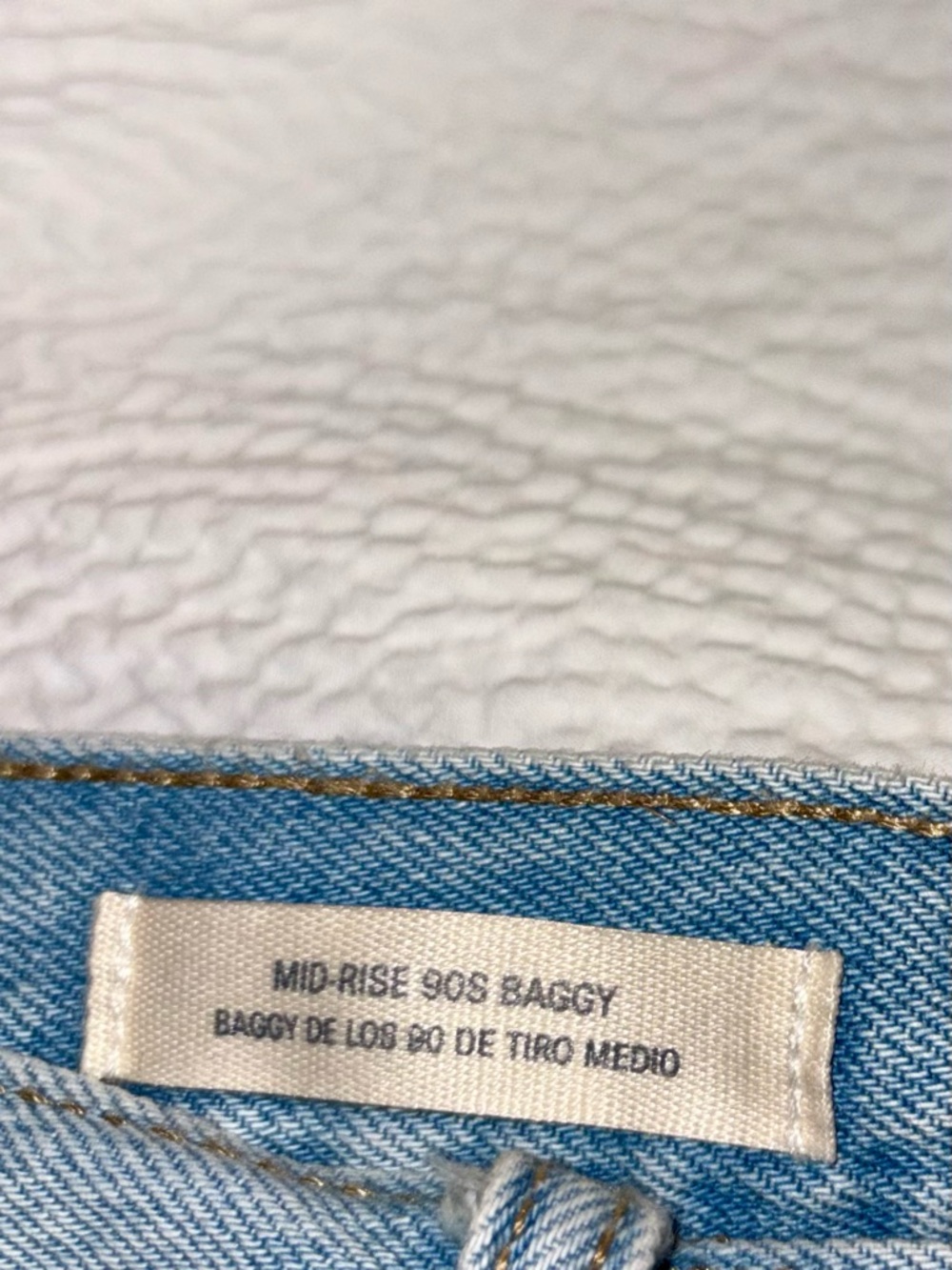 Universal Thread Light Blue Denim Jean Button Fly Shorts NWT - Picture 8 of 14